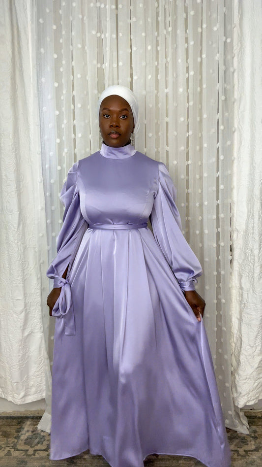 Lavender Maxi Gown